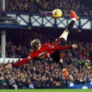 Alejandro Garnacho Bicycle kick | Goal Of The Season