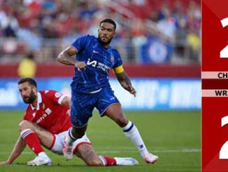 Ugochukwu scored in the 82nd minute to help Chelsea salvage a 2-2 tie with Wrexham in a friendly match