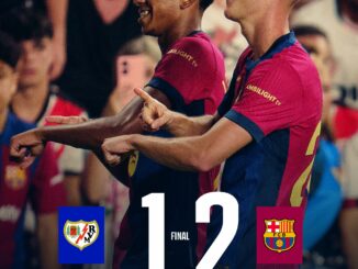 Download Rayo Vallecano vs Barcelona 1-2 Highlights | La Liga