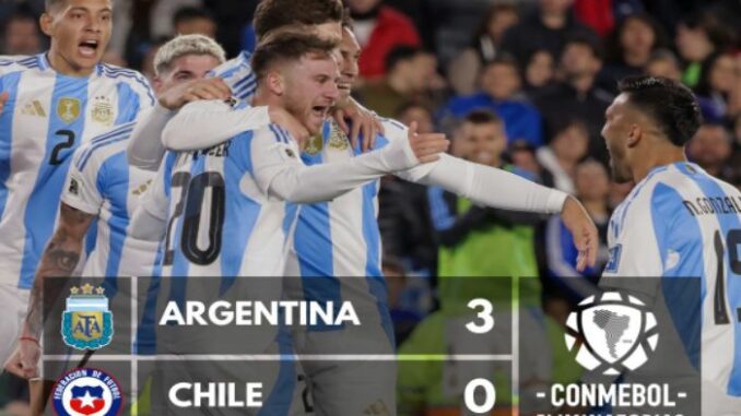 Download Argentina vs Chile 3-0 Highlights | 2026 WCQ